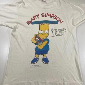 Vintage 1989 Bart Simpson Underachiever The Simpsons T-Shirt